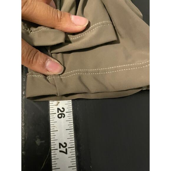 Wear One's At Jumpsuit Womens Large Olive Green Activewear Unitard Made USA - Picture 8 of 9